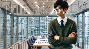 選考倍率や人気度の背景