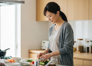 回復期の食事にも丁寧な配慮を
