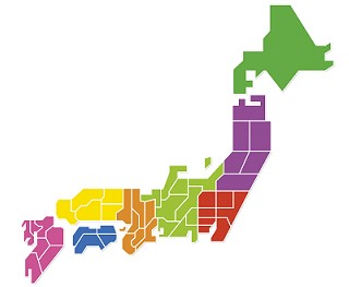 一部の地域はサービス対応エリア外地図