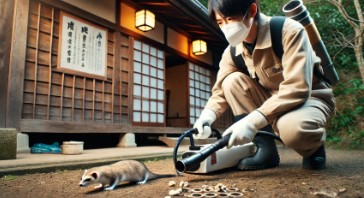 強い臭いが特徴のイタチ駆除