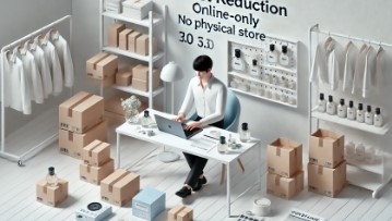 無店舗販売によるコスト削減も要因