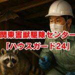 関東害獣駆除センター「ハウスガード24」の評判・関東専門の害獣駆除