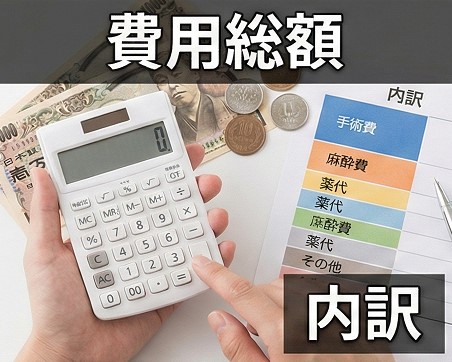 包茎手術の費用総額と内訳