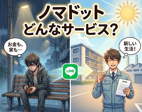 ノマドットはどんな就職支援サービス？