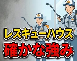 レスキューハウスの確かな強み