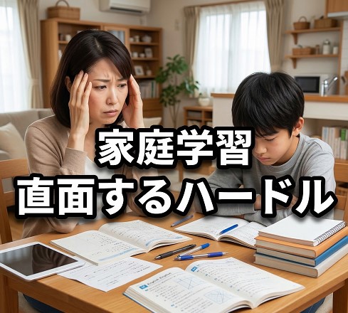 家庭学習で直面するハードル