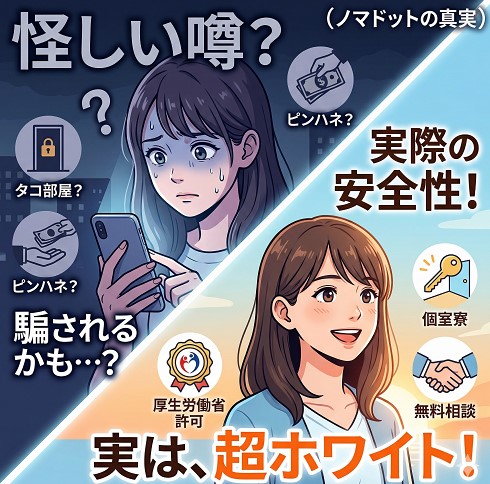 怪しい噂を解決する実際の安全性