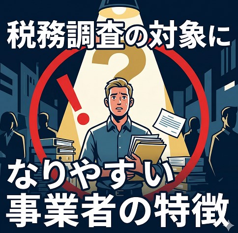 税務調査の対象になりやすい事業者の特徴