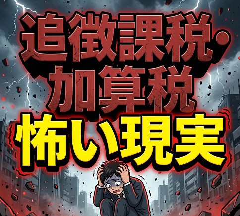 追徴課税と加算税の怖い現実